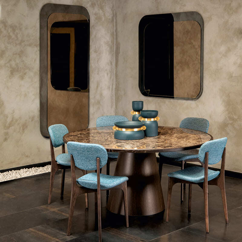 Tonin Casa Prime Ceramic Dining Table Italian Design Interiors