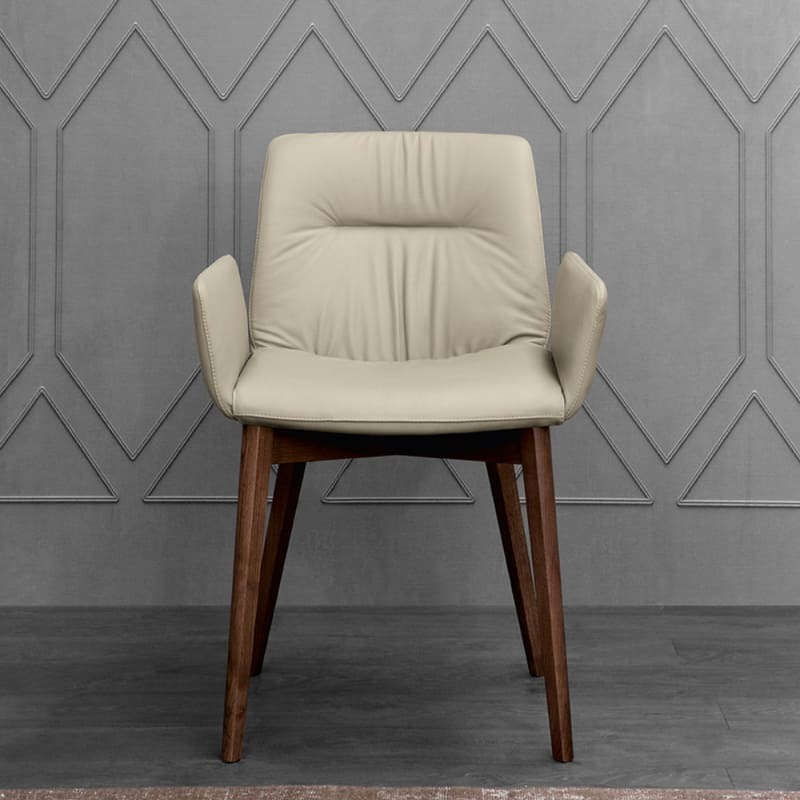 Tonin Casa Alexia Wood Chair Italian Design Interiors