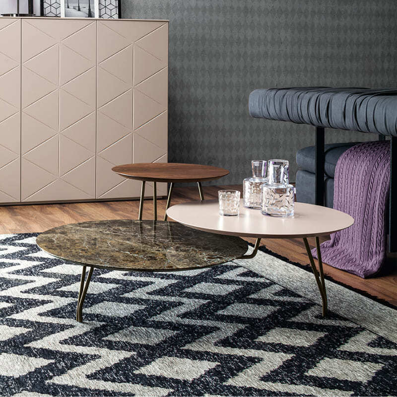 Tonin Casa Log Coffee Table Italian Design Interiors
