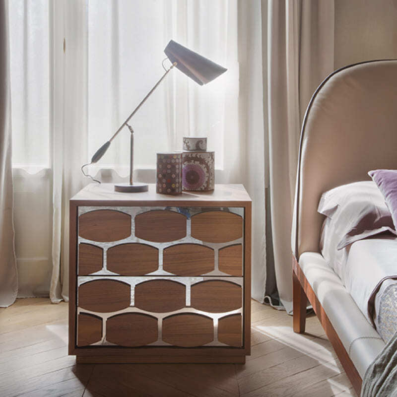 Tonin Casa Honey Night Bedside Unit Italian Design Interiors