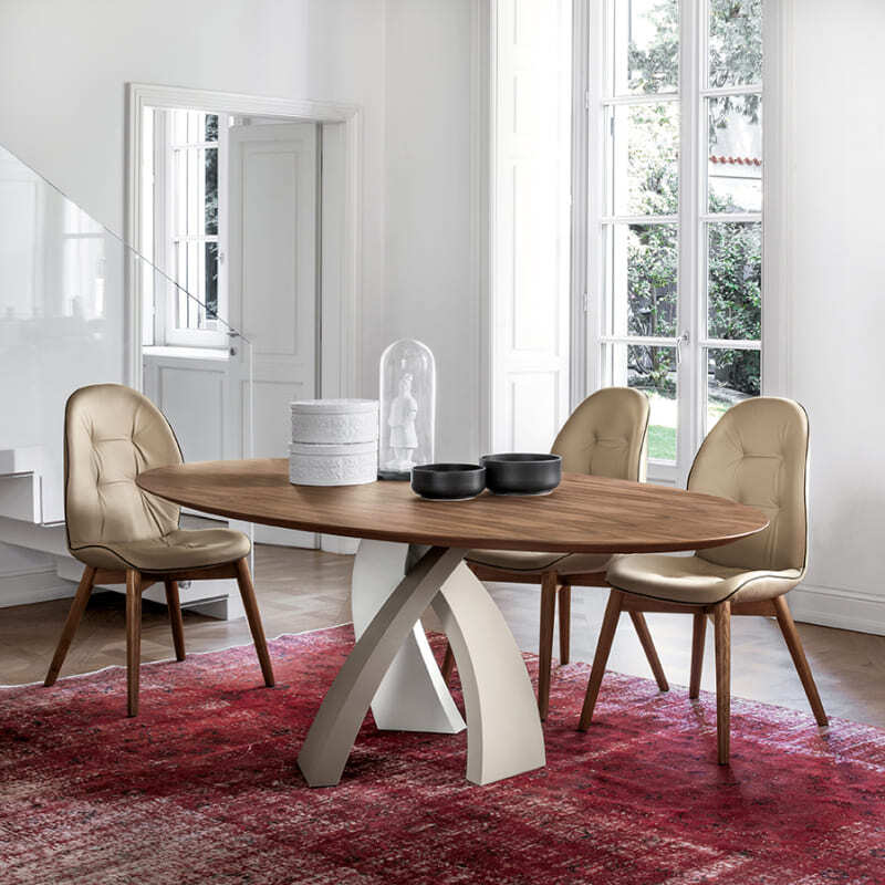 Tonin Casa Eliseo Dining Table Italian Design Interiors