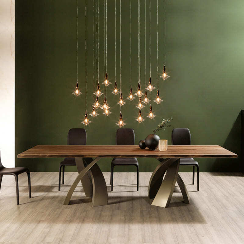 Tonin Casa Eliseo Dining Table Italian Design Interiors