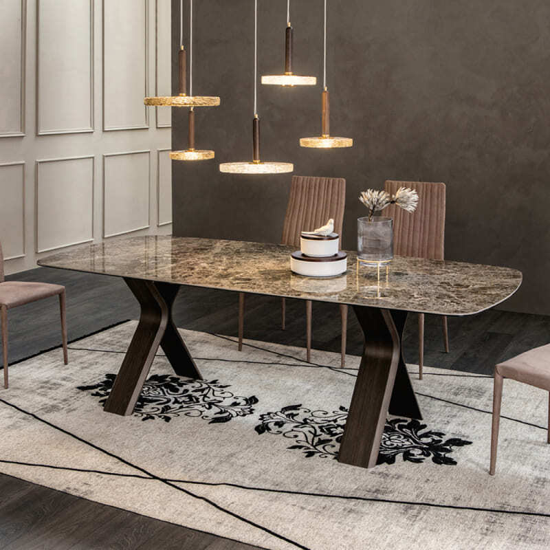 Tonin Casa Still Dining Table Italian Design Interiors