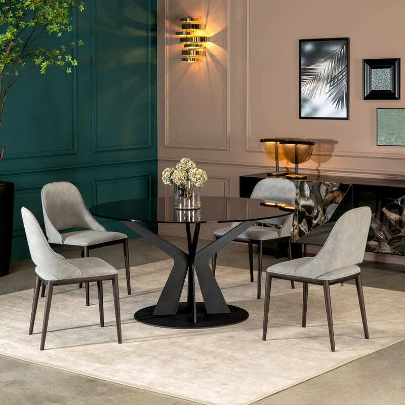 Tonin Casa Tree Dining Table Italian Design Interiors