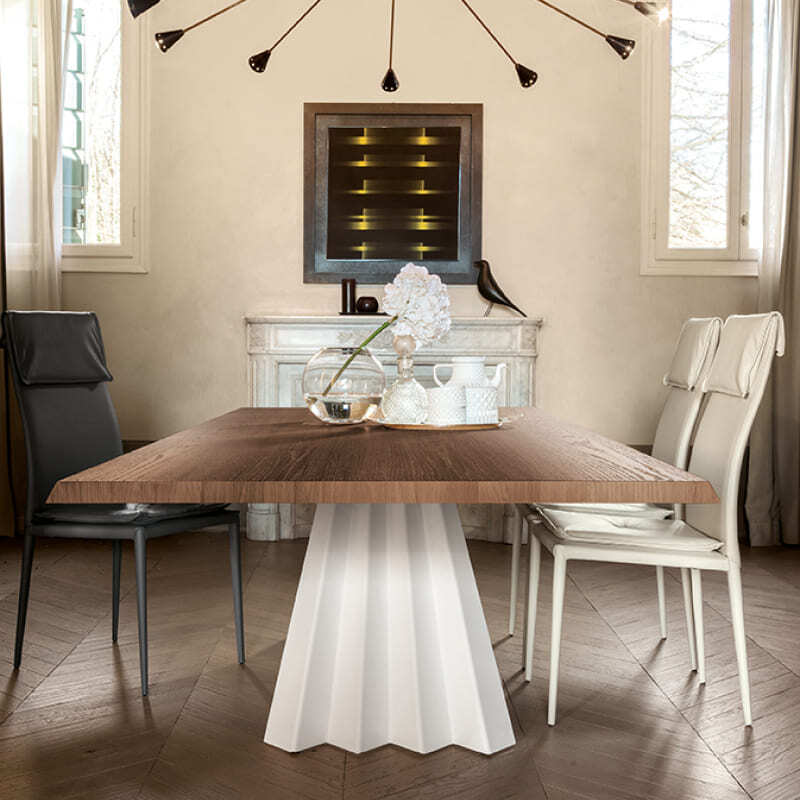 Tonin Casa Ventaglio Dining Table Italian Design Interiors