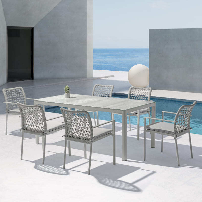 Couture Jordin Club Outdoor Dining Table Italian Design Interiors