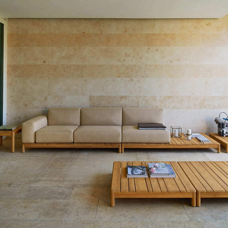 Varaschin Barcode Outdoor Modular Sofa Italian Design Interiors