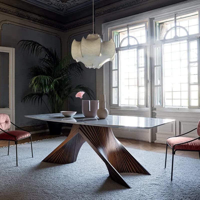 Natisa By Dining Table Italian Design Interiors