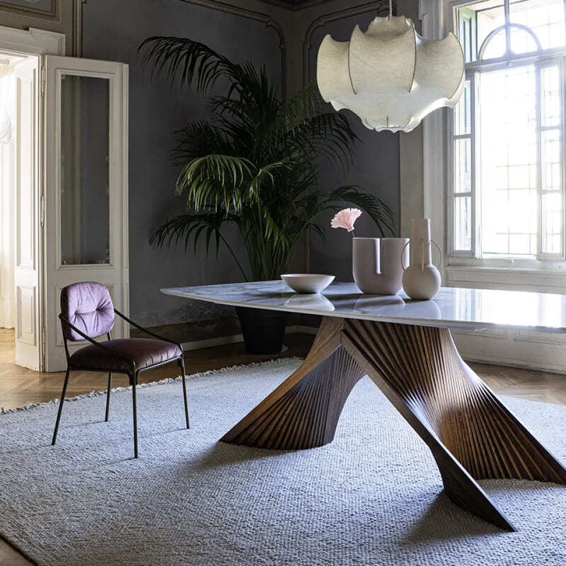 Natisa Divina Dining Table Italian Design Interiors
