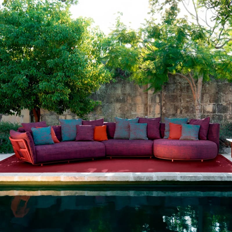 Talenti Scacco Outdoor Modular Sofa Italian Design Interiors