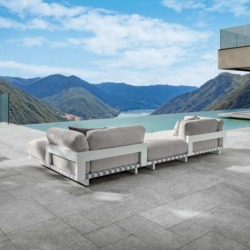 Talenti Argo Alu Outdoor Modular Sofa Italian Design Interiors